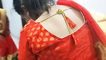 Red Hot Indian Bhabi With Big Natural Tits From Behind