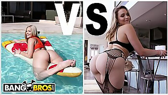 Alexis Texas Und Mia Malkova Gehen Kopf An Kopf In Einer Hardcore Doggy-Battle