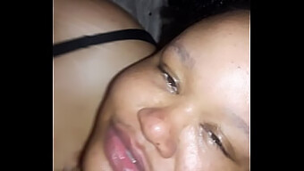 Amateur Black Girl Takes Big Cock In Mouth And Swallows