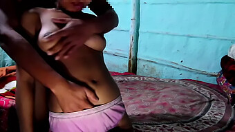 Mature Indian Mom Gets A Big Cock Handjob And Cock Eating