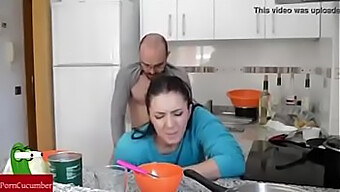 Desi Wife Fucked Hard By Husband- Latest Kitchen Sex