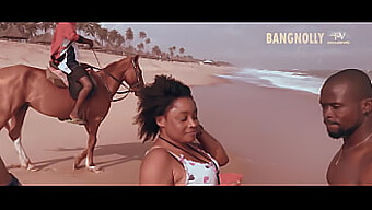 Bangnolly Africa - Pesta Seks Afrika Di Pantai Dengan Blowjob Dan Gaya Anjing