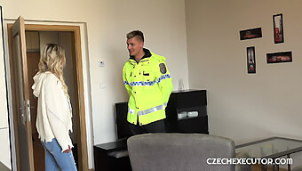 Horny Cop Gets Fucked By European Escort