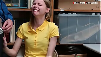 Sweet Teen Babe Catarina Petrov Gets Her Small Tits Sucked And Her Pussy Fucked In A Corporate Office