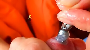 Wife Gives A Mind-Blowing Handjob With A Urethra Plug