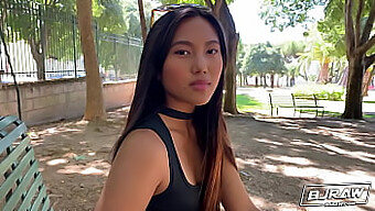 May Thai'S Petite Body Takes On A Big Cock