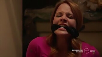 American Beauty Katie Leclerc Gets Gagged And Cleave In Bridge'S Revenge