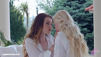 Lola A. And Misha Cross Explore Their Lesbian Desires In A Steamy Outdoor Session