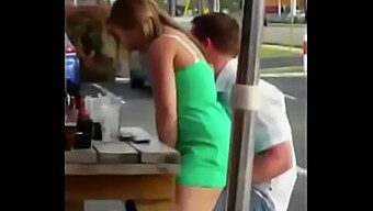 Homemade Couple Enjoys Public Sex In Restaurant