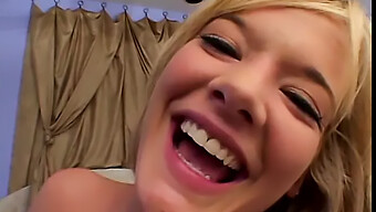 Busty Blonde Teen Gets Her Small Tits And Asshole Pounded