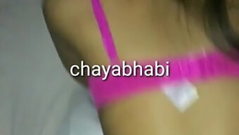 Close Up Of Chaya'S Big Indian Cock