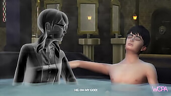 Hentai Video Features Harry Potter And Moaning Myrtle Engaging In Steamy Sex