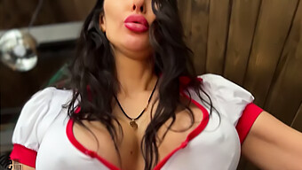 The Mature Nurse'S Big Natural Tits And Cowgirl Skills In Action