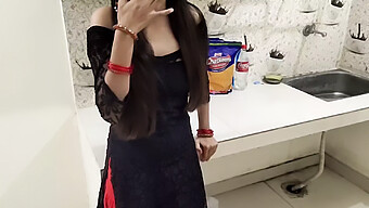 Kitchen Passions: My Indian Gf Takes A Creampie From Behind