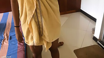 Sri Lankan Teen Gets A Blowjob And Big Tits