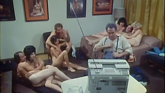 Vintage Orgy 169: Retro Bolla And Kelly Nichols In An Orgies Of Suck And Fucks