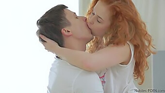 Redhead Amateur Gets A Mouthful Of Cum From A Lucky Guy