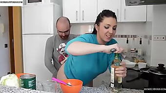 Kitchen Sex With Hot Amateur Couple Pamela And Jesus