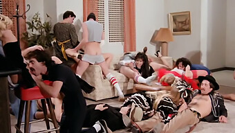 Classic Orgy: A Retro Group Sex Session